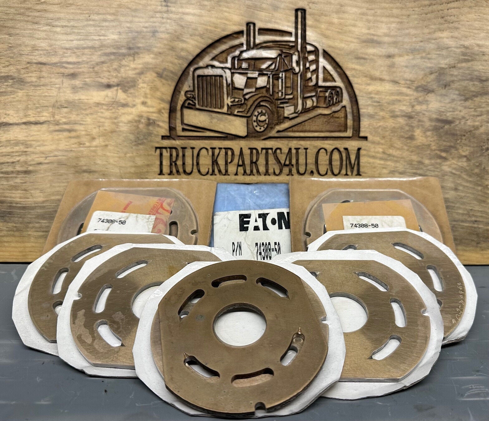 74308-50 EATON, DANFOSS, CESSNA, VICKERS VALVE PLATE.  ** NEW GENUINE